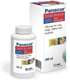 Panacur Liquid Suspension 10% For Dogs & Cats 100ml - Default Title