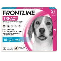 Frontline Tri-Act Medium Dog 10kg-20kg - Default Title
