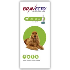 Bravecto Spot On For Dogs - Small Dog 250mg: 1 Pipette -Pet Supplies Store 5fbb2a396a89f1b3149f8d443937a32f 2