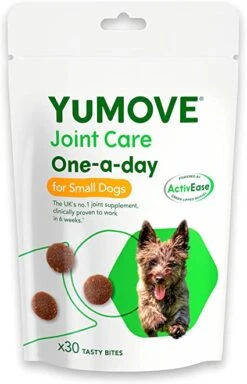Yumove Joint Care One-A-Day Chews Small Dog <15kg - Pack 30 Chews