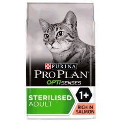 Purina Pro Plan Cat Optisenses Sterilised Adult Dry Cat Food With Salmon - 1.5kg