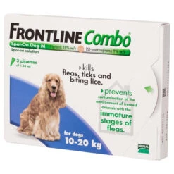 Frontline Combo Spot On Medium Dog 10-20kg - 3 Pipettes
