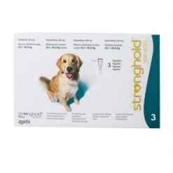 Stronghold Spot On For Dogs - 60mg - Small Dog - 3 Pack -Pet Supplies Store 935 2 9