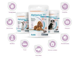 Alphazium TT Tablets For Dogs & Cats - Small: 30 Tablets -Pet Supplies Store Alphazium wheel 1 1