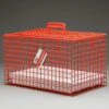 Wire Cat Basket Red - Default Title -Pet Supplies Store Cat Carrying Basket 236 350R