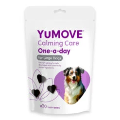 Yumove Calming Care One-A-Day Chews For Large Dogs 31-45kg (Yucalm) - Pack 30 Chews