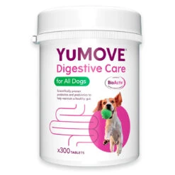 Yumove Digestive Care Tablets For Dogs (Yudigest) - 120 Tablets -Pet Supplies Store YUPB300 SW Primary image1 1160x 8b4ace90 cd96 4ad4 9951 950ace0abee4 1