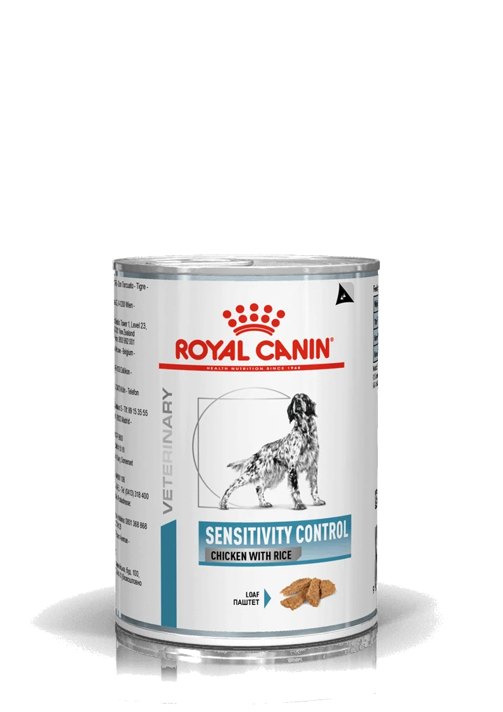 Royal Canin Sensitivity Control Canine Wet Tins Chicken - 410g Tin (Pack 12) 3 Royal Canin Sensitivity Control Canine Wet Tins Chicken - 410g Tin (Pack 12)