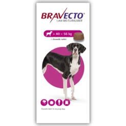 Bravecto Chewable Tablets For Dogs - Toy Dog 112.5mg: 1 Tablet -Pet Supplies Store a859dfb2d50cacb5a0d2d06bb127b597 5