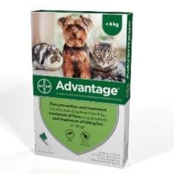 Advantage 40 Flea Treatment <4kg (Small Dog/Cat/Rabbit) - Default Title