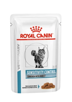Royal Canin Sensitivity Control Feline Wet Pouches - 85g Pouch - Pack 12