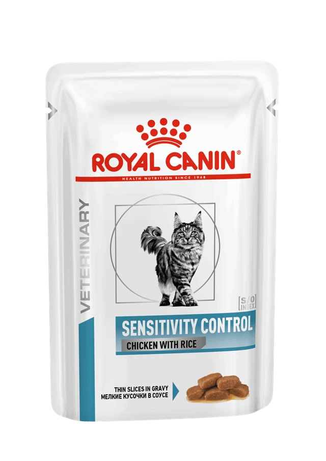 Royal Canin Sensitivity Control Feline Wet Pouches - 85g Pouch - Pack 12 3 Royal Canin Sensitivity Control Feline Wet Pouches - 85g Pouch - Pack 12