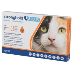 Stronghold Plus Medium Cat 2.5kg-5kg - 6 Pipettes