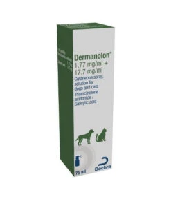 Dermanolon Spray For Dogs And Cats 75ml - Default Title