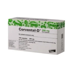 Corvental D Capsules For Dogs - 200mg - Pack 100 -Pet Supplies Store httpsimages petdrugsonline.s3.amazonaws.comimagescorvental d capsules 200mg 3006 2 1