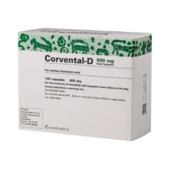 Corvental D Capsules For Dogs - 500mg - Pack 100 -Pet Supplies Store httpsimages petdrugsonline.s3.amazonaws.comimagescorvental d capsules 500mg 3005 2 2