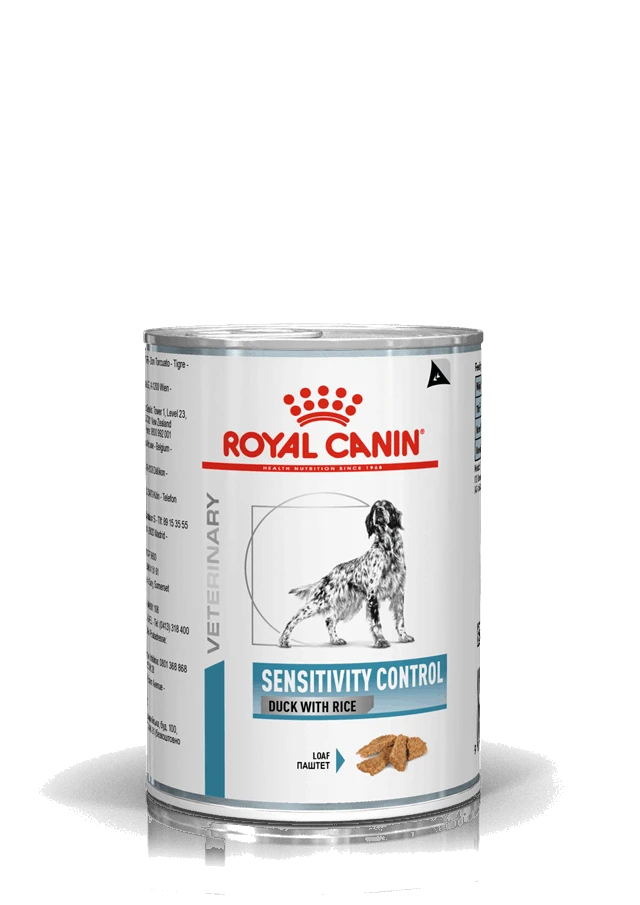 Royal Canin Sensitivity Control Canine Wet Tins Duck - 410g Tin (Pack 12) 3 Royal Canin Sensitivity Control Canine Wet Tins Duck - 410g Tin (Pack 12)