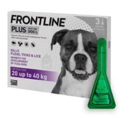Frontline Plus Spot On Large Dog 20-40kg - 6 Pipettes
