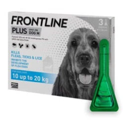 Frontline Plus Spot On Medium Dog 10-20kg - 6 Pipettes