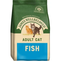 James Wellbeloved Ocean Fish & Rice Adult Cat Dry Food - 1.5kg