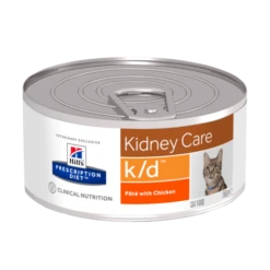 Hills Feline K/d Tin With Chicken - 156g - Pack 24 (OUT OF STOCK)