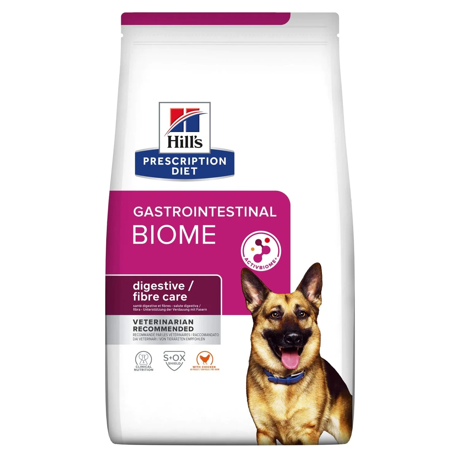 Hills Gastrointestinal Biome Dog Dry Food - 1.5kg 3 Hills Gastrointestinal Biome Dog Dry Food - 1.5kg