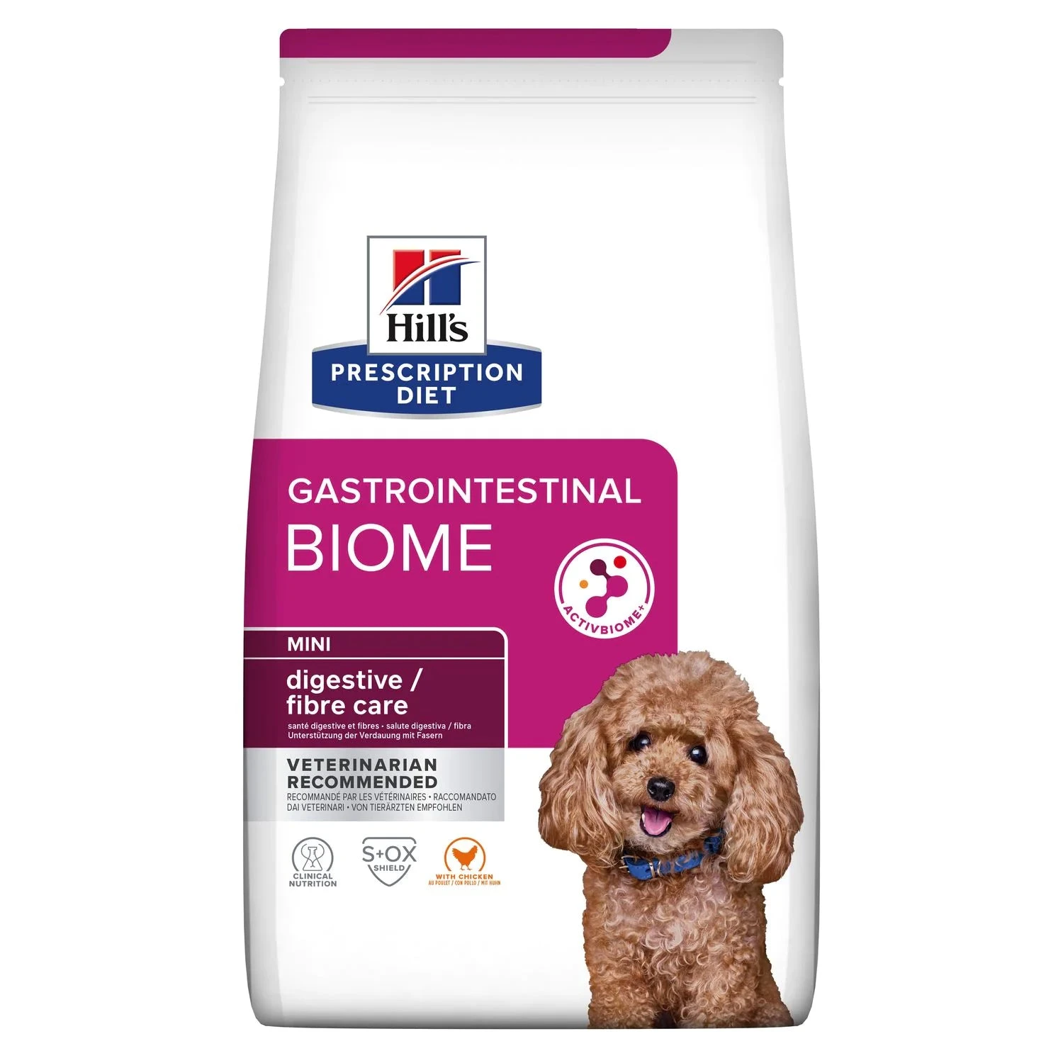 Hills Gastrointestinal Biome Mini Dog Dry Food - 1kg 3 Hills Gastrointestinal Biome Mini Dog Dry Food - 1kg