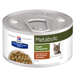 Hills Feline Metabolic Stew - 82g - Pack 24 -Pet Supplies Store pd metabolic feline vegetable and chicken stew canned productshot 500.png.rendition.1920.1920 1