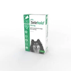 Selehold Spot On For Dogs & Cats - Selehold 240mg Large Dog 20.1-40kg: 3 Pack 15 Selehold Spot On For Dogs & Cats - Selehold 240mg Large Dog 20.1-40kg: 3 Pack -Pet Supplies Store selehold l dogs 1