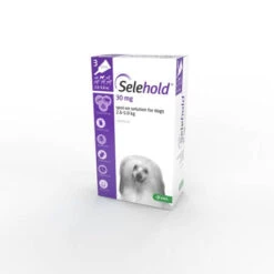 Selehold Spot On For Dogs & Cats - Selehold 240mg Large Dog 20.1-40kg: 3 Pack 12 Selehold Spot On For Dogs & Cats - Selehold 240mg Large Dog 20.1-40kg: 3 Pack -Pet Supplies Store selehold toy dogs 1