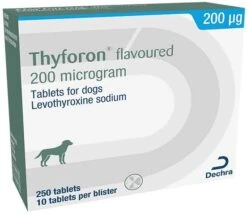 Thyforon Flavour Tablets For Dogs - 800mcg - Pack 250