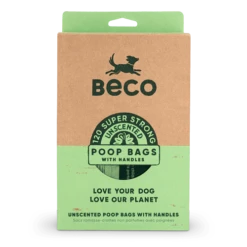Beco Poop Bags - 540 Bags -Pet Supplies Store unscentedwithhandles120 webp